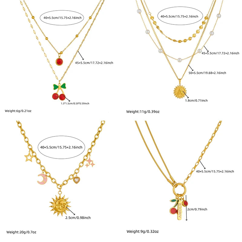 Collier DIEYURO en acier inoxydable 316L, Arbre de Vie, Fleur de Perle et Cristal, Nouveau Bijou Tendance pour Femme, Idée Cadeau de Noël