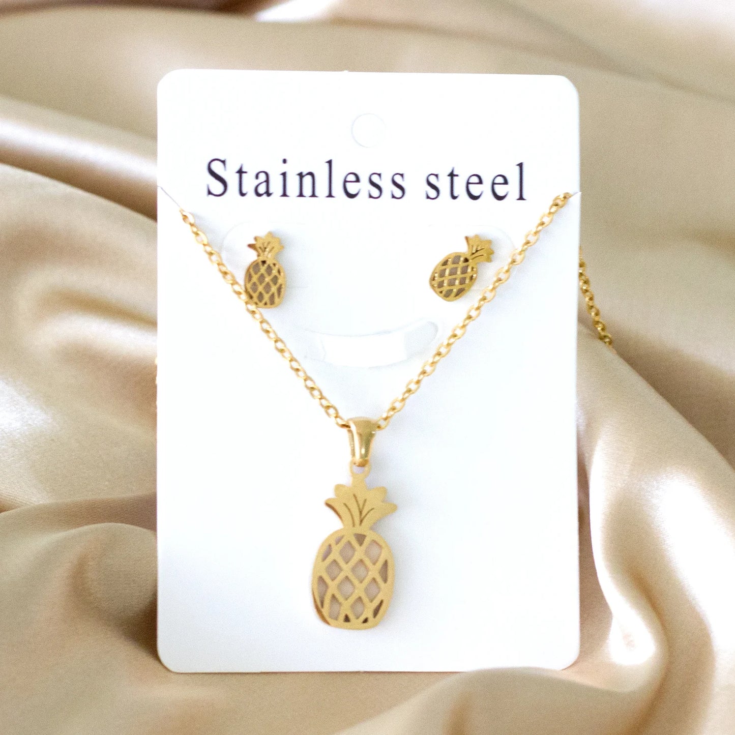 LUXUKISSKIDS Grandes Breloques Arbre de Vie Dubaï Ensembles de Bijoux Dorés pour Femme/Homme Hippie Ensemble Pendentif Rond Collier Boucles d'Oreilles Punk