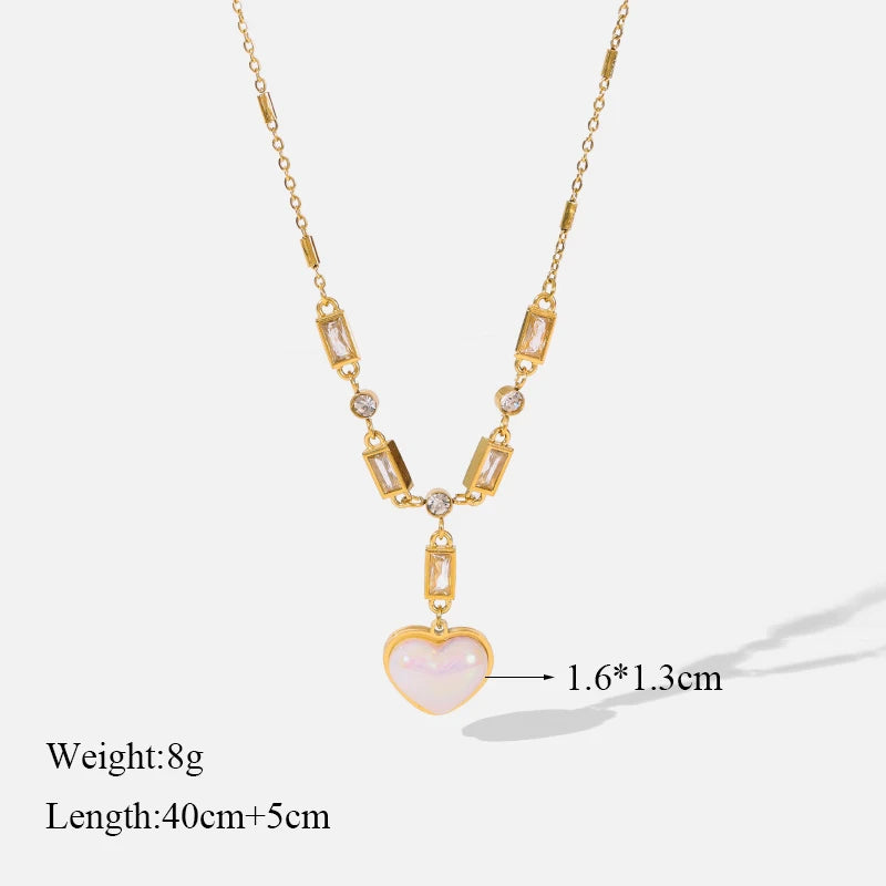 Collier ras du cou EILIECK en acier inoxydable 316L couleur or avec pendentif en perles creuses, inaltérable, idéal pour les cadeaux de fêtes.