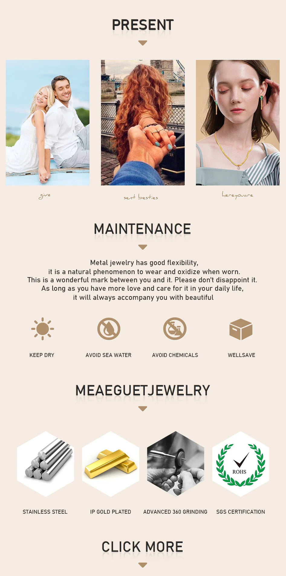 Boucles d'oreilles créoles rondes 30/40/50 mm pour femme, bijoux minimalistes classiques en acier inoxydable plaqué or 18 carats, hypoallergéniques