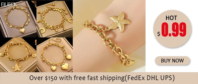 Collier ras du cou EILIECK en acier inoxydable 316L couleur or avec pendentif en perles creuses, inaltérable, idéal pour les cadeaux de fêtes.