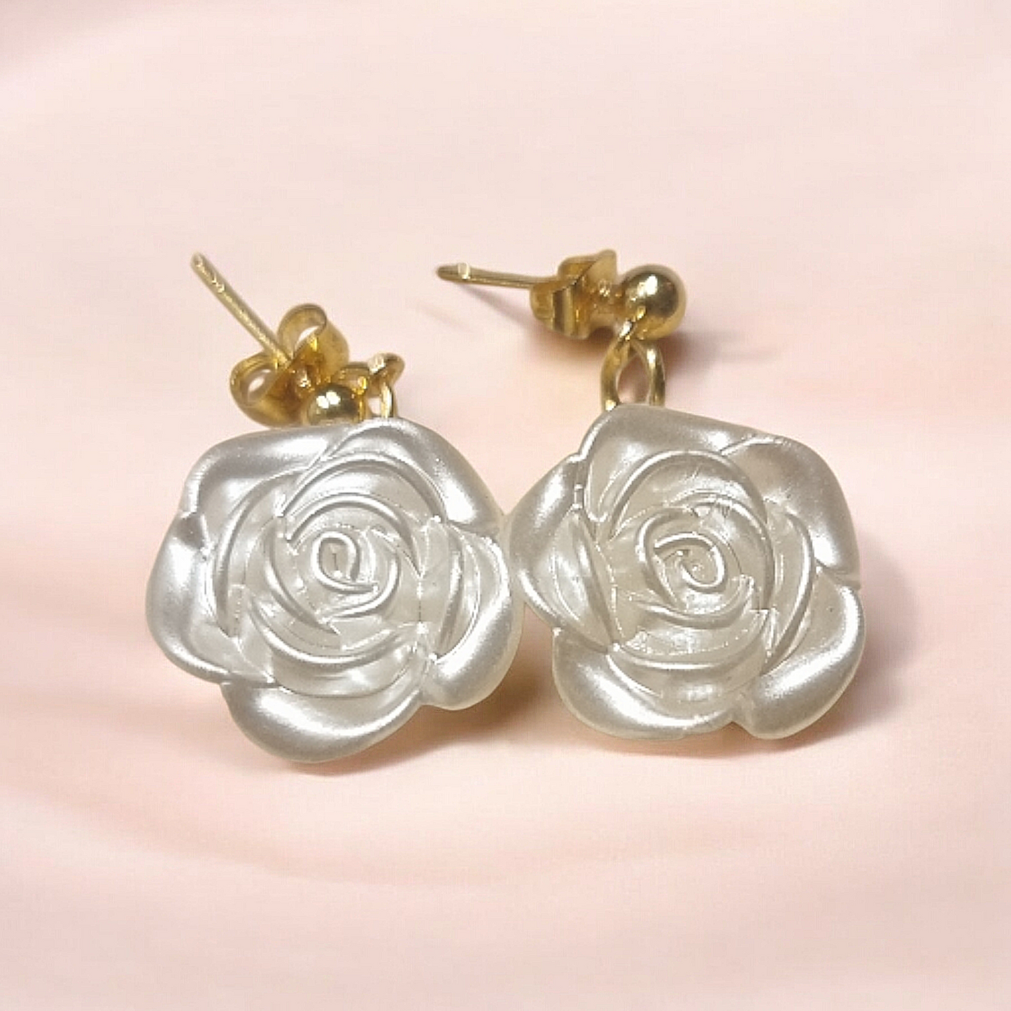 Boucle motif fleural